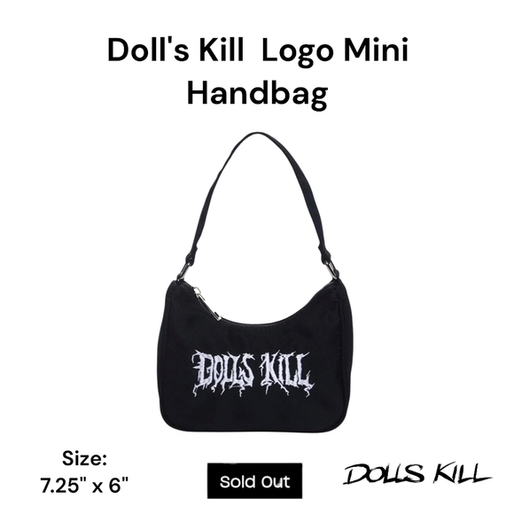 Dolls Kill Handbags - Doll's Kill Logo Mini Handbag *SOLD OUT ONLINE*